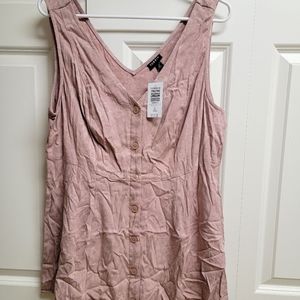 Torrid button up tank
